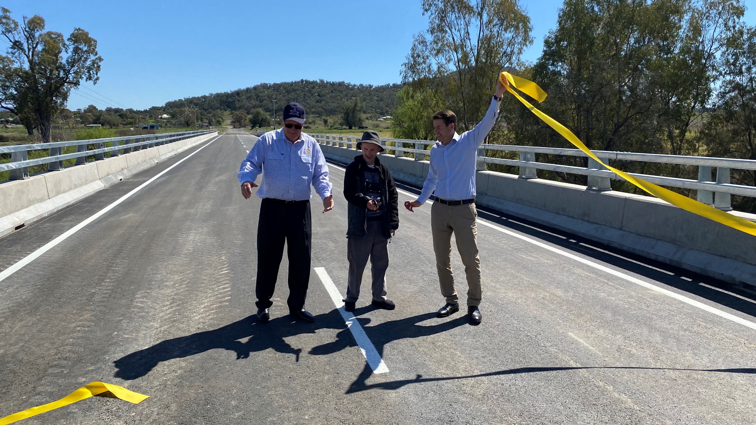 Naemi Riwar Official opening of the new bridge | Namoi River Crossing | Tamworth ...